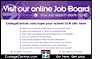 Visit Our Online Job Board Poster